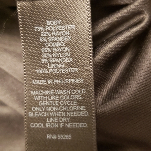 Express Black and White Sheath Mini Dress Size 6 - Picture 11 of 11